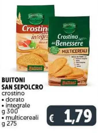 Deco Supermercati Buitoni San Sepolcro Crostino offerta