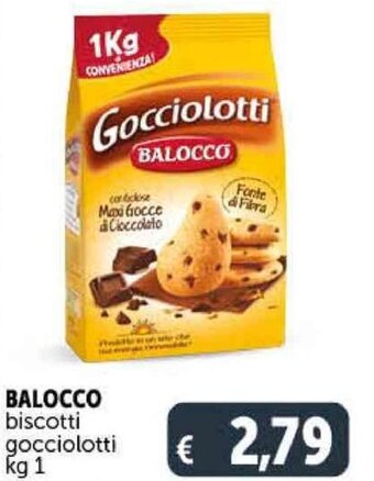 Deco Supermercati Balocco Biscotti Gocciolotti kg 1 offerta