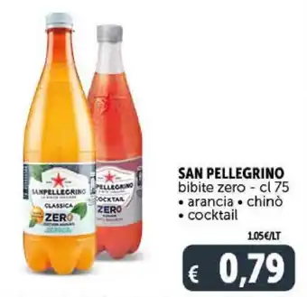 Deco Supermercati Sanpellegrino Bibite Zero - cl 75 offerta