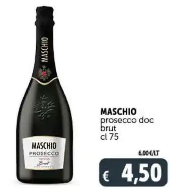 Deco Supermercati Maschio Prosecco DOC Brut cl 75 offerta