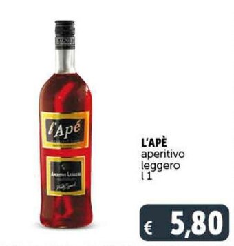 Deco Supermercati L'Apè Aperitivo Leggero l 1 offerta