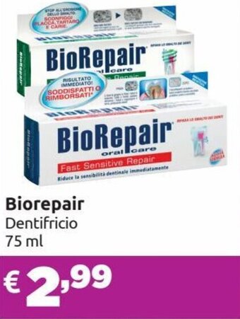 Biorepair Dentifricio 75 ml