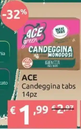 Ace Candeggina Tabs 14pz