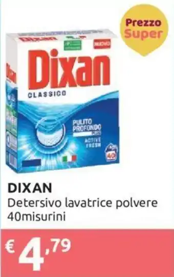 Ipersoap Dixan Detersivo Lavatrice Polvere 40Misurini offerta