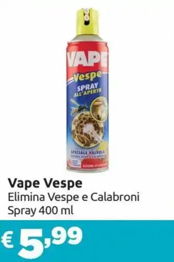 Vape Vespe Elimina Vespe e Calabroni Spray 400 ml