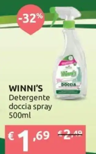 Ipersoap Winni's Detergente Doccia Spray 500 ml offerta