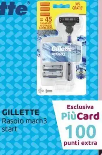 Ipersoap Gillette Rasoio Mach 3 Start offerta