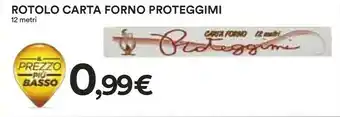 Coop Rotolo Carta Forno Proteggimi offerta