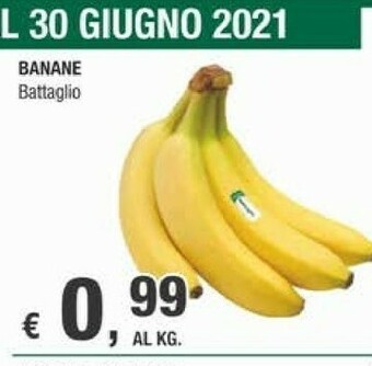 Crai Battaglio Banane offerta