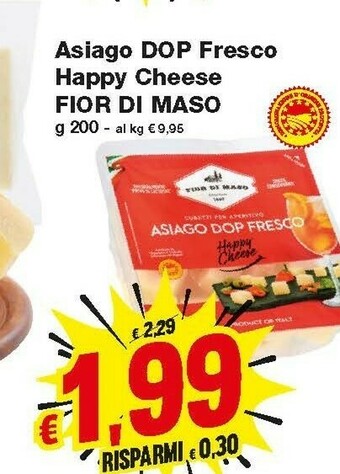 Prix Quality Asiago Asiago offerta
