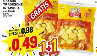 Prix Quality Tradizione in tavola The offerta