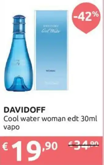 Davidoff Cool Water Woman EDT 30 ml Vapo