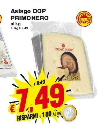 Prix Quality Asiago Asiago offerta