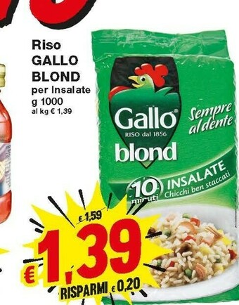 Prix Quality Gallo Riso offerta