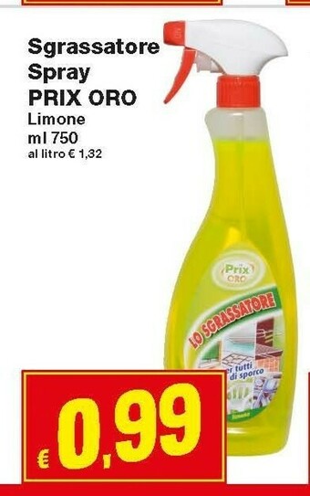 Prix Quality Sgrassatore offerta