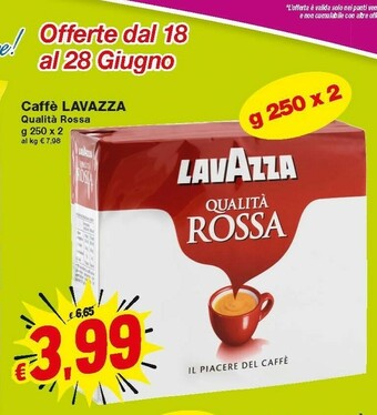 Prix Quality Lavazza Caffè offerta