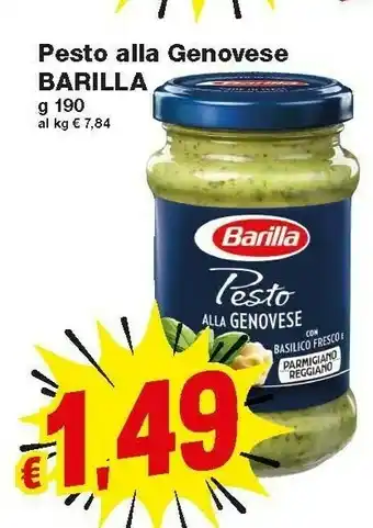 Prix Quality Barilla Pesto offerta