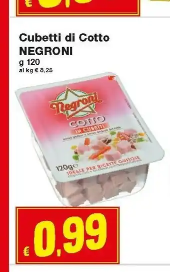 Prix Quality Negroni Prosciutto cotto offerta