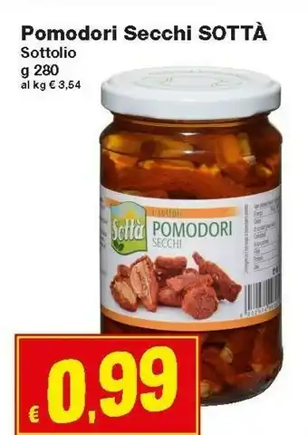 Prix Quality Sottà Sott olio offerta