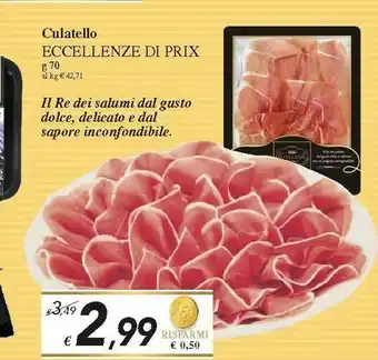 Prix Quality Salumi offerta