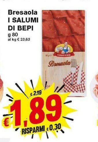 Prix Quality Bresaola offerta