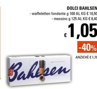 Basko Bahlsen Biscotti offerta