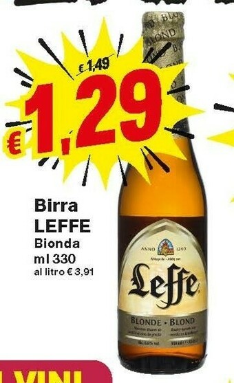 Prix Quality Leffe Birra offerta