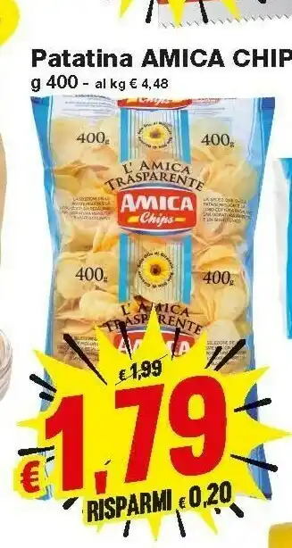 Prix Quality Amica chips Patatine fritte offerta