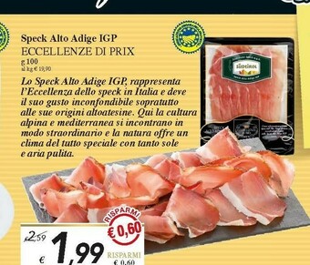 Prix Quality Sole Speck offerta