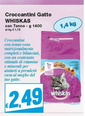 Prix Quality Whiskas Cibo per gatti offerta