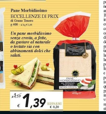 Prix Quality Formaggio offerta