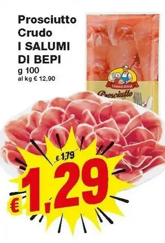 Prix Quality Prosciutto crudo offerta
