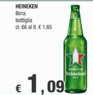Crai Heineken Birra offerta