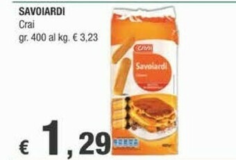 Crai Pasticceria offerta