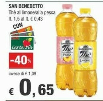 Crai San Benedetto The offerta