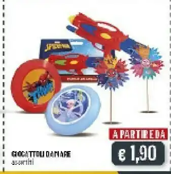 Deco Supermercati Giocattoli Da Mare offerta