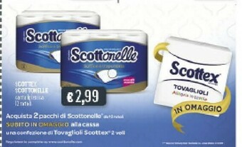 Deco Supermercati Scottex Scottonelle Carta Igienica offerta