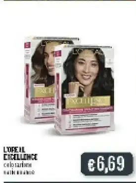 Deco Supermercati L'oreal Excellence offerta