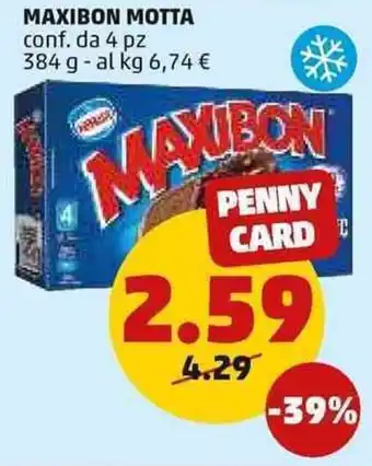 Maxibon Motta 4 pz 384 g