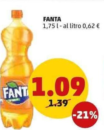 PENNY Fanta 1,75 L offerta