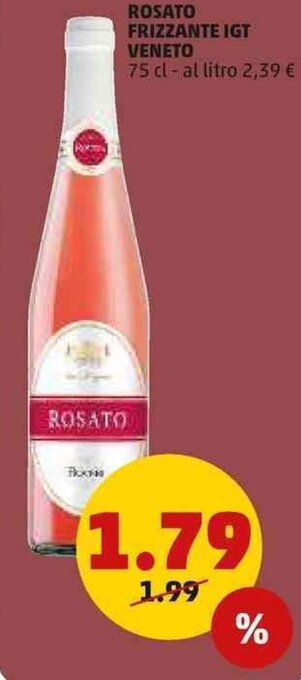 PENNY Rosato Frizzante IGT Veneto 75 cl offerta