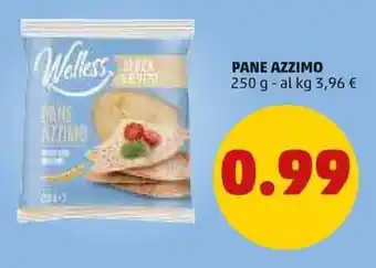 PENNY Welless Pane Azzimo 250 g offerta