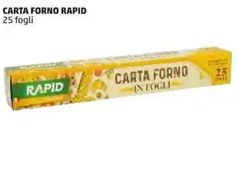 PENNY Rapid Carta Forno 25 fogli offerta