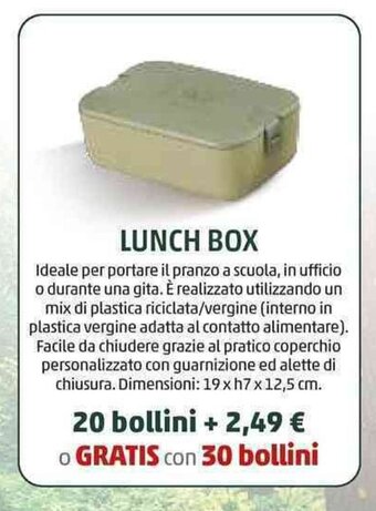 PENNY Lunch Box offerta