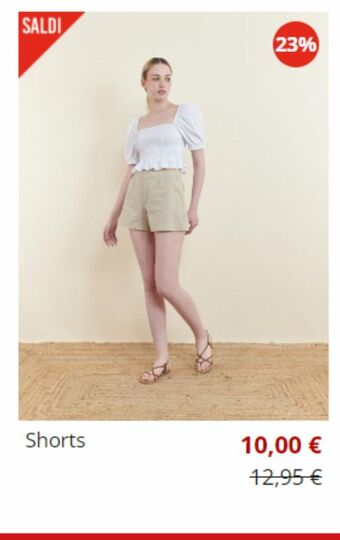 Piazza Italia Short donna offerta
