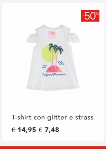 Original Marines T-shirt manica corta offerta