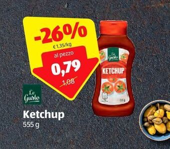 ALDI Le gusto ketchup 555 g offerta