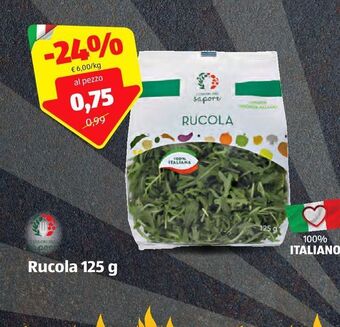 ALDI I colori del sapore rucola 125 g offerta