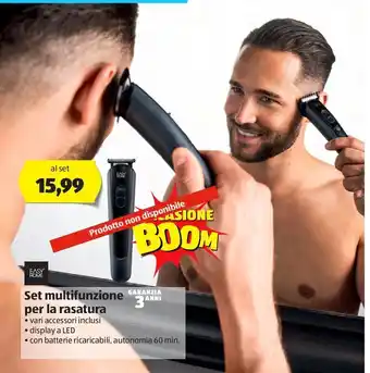 ALDI Set multifunzione per rasatura easy home offerta