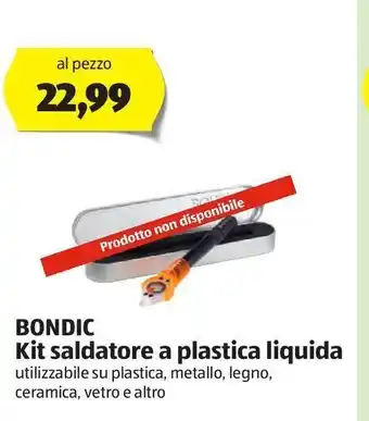 Kit saldatore a plastica liquida bondic